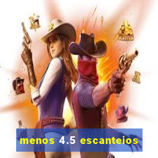 menos 4.5 escanteios